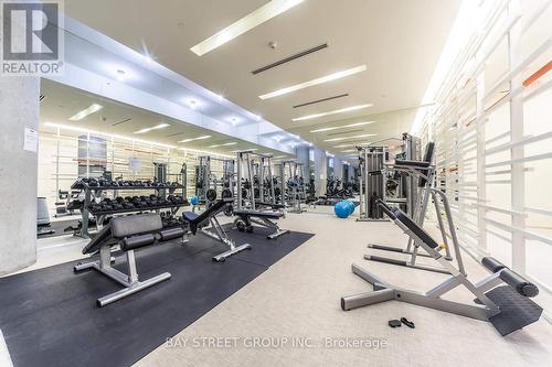 710 - 15 Grenville Street, Toronto, ON - Indoor Photo Showing Gym Room
