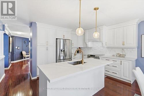 66 Oceanpearl Crescent, Whitby (Blue Grass Meadows), ON - Indoor Photo Showing Kitchen With Upgraded Kitchen