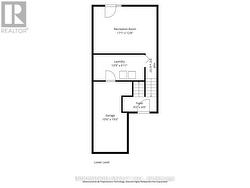 Lower level plan with walk-out - 