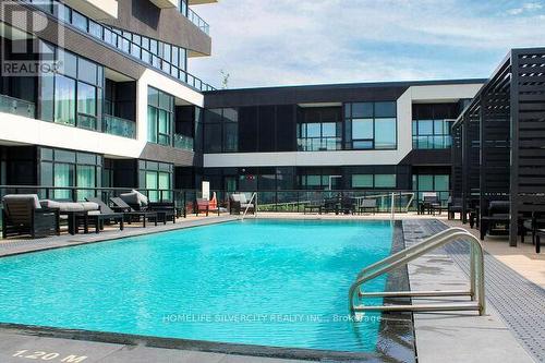 709 - 2481 Taunton Road, Oakville, ON - Outdoor With In Ground Pool With Balcony