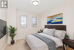 Bedroom #2 - virtually staged - 