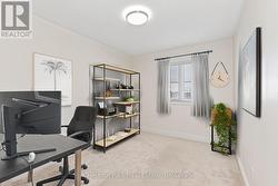 Bedroom #3 or office - virtually staged - 