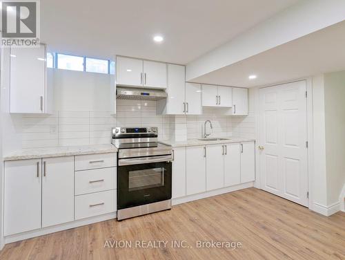 Bsmt - 28 Michener Crescent, Markham, ON - Indoor Photo Showing Kitchen