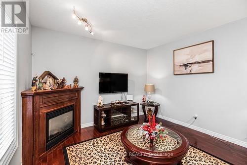 102 Erika Crescent, Hamilton, ON - Indoor Photo Showing Living Room With Fireplace