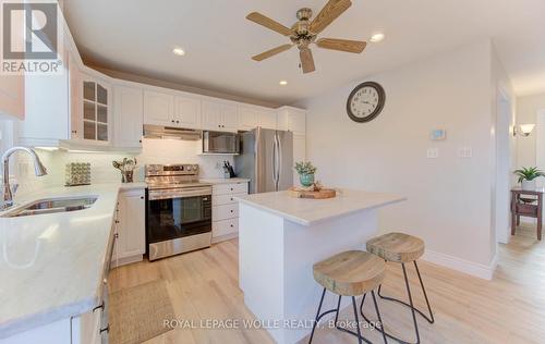 396 Otterbein Road, Kitchener, ON - Indoor Photo Showing Kitchen With Stainless Steel Kitchen With Double Sink With Upgraded Kitchen