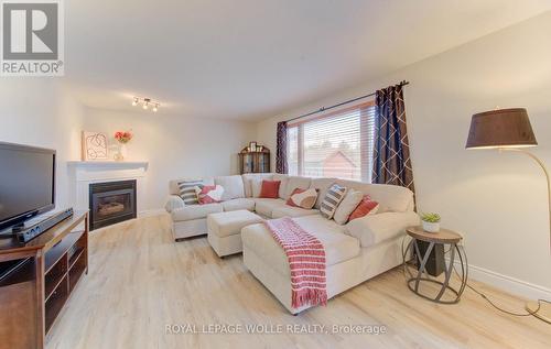 396 Otterbein Road, Kitchener, ON - Indoor Photo Showing Living Room With Fireplace