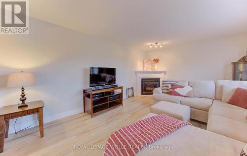 396 Otterbein Road, Kitchener, ON - Indoor Photo Showing Living Room With Fireplace