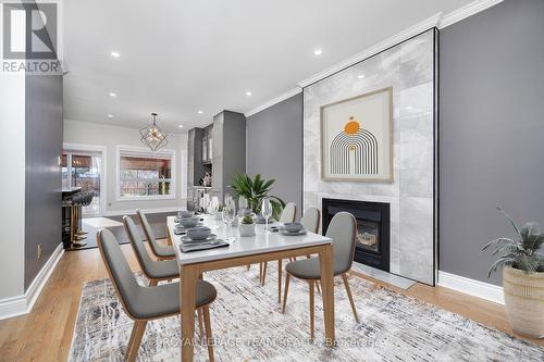 Virtually staged - 115 Grandpark Circle, Ottawa, ON - Indoor Photo Showing Dining Room