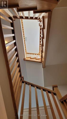Beautiful stairs with wooden pegs - 192 Tango Crescent, Newmarket, ON - Indoor Photo Showing Other Room