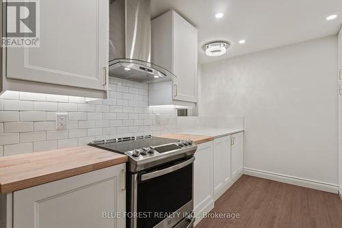 102 - 460 Wellington Street, London East (East F), ON - Indoor Photo Showing Kitchen