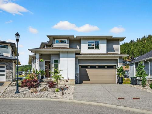 2578 Crown Crest Place, West Kelowna, BC - Outdoor With Facade