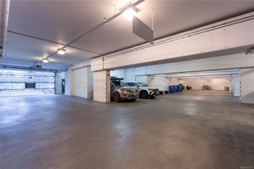 317-599 Pandora Ave, Victoria, BC - Indoor Photo Showing Garage