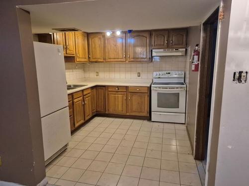116 Huntington Court, Thunder Bay, ON - Indoor Photo Showing Kitchen With Double Sink