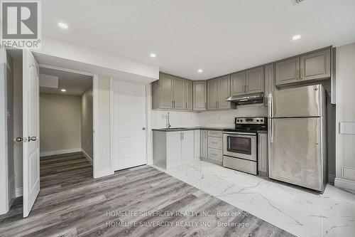 Basement - 18 Tysonville Circle, Brampton, ON - Indoor Photo Showing Kitchen With Stainless Steel Kitchen