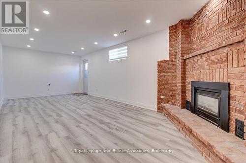 1562 Upper Ottawa Street, Hamilton, ON - Indoor With Fireplace