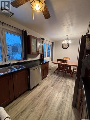 114 Jubilee Crescent, Canora, SK - Indoor Photo Showing Kitchen With Double Sink