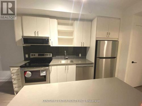 516 - 60 George Butchart Drive, Toronto, ON - Indoor Photo Showing Kitchen