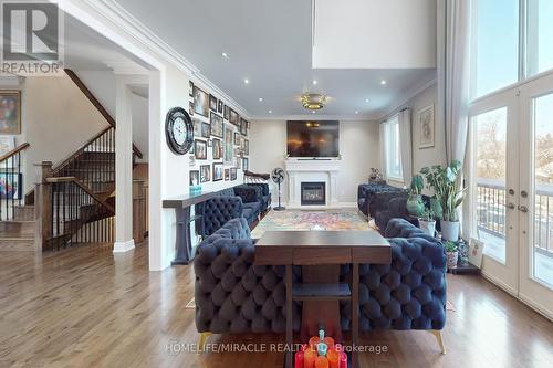 1773 Spruce Hill Road, Pickering, ON - Indoor Photo Showing Dining Room With Fireplace