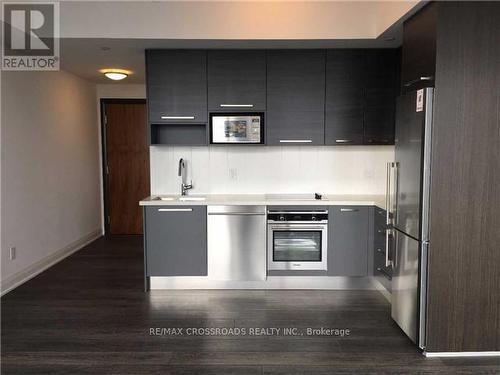 1210 - 36 Park Lawn Road, Toronto, ON - Indoor Photo Showing Kitchen With Upgraded Kitchen