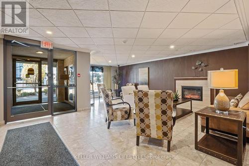 1302 - 500 Talbot Street E, London East (East F), ON - Indoor Photo Showing Other Room With Fireplace