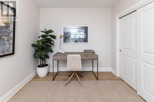 2nd bedroom set up as an office - 1201 - 4286 King Street, Kitchener, ON 