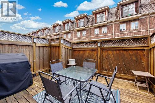 Private Deck with BBQ Gas Line - 114 Six Point Road, Toronto, ON - Outdoor With Deck Patio Veranda With Exterior