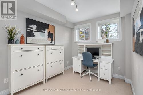 Grnd floor flex space for office/studio/gym/bedrm - 114 Six Point Road, Toronto, ON - Indoor Photo Showing Office