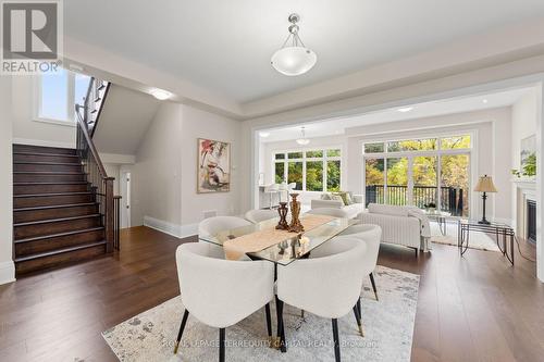 23 Kingwood Lane, Aurora, ON - Indoor Photo Showing Living Room With Fireplace