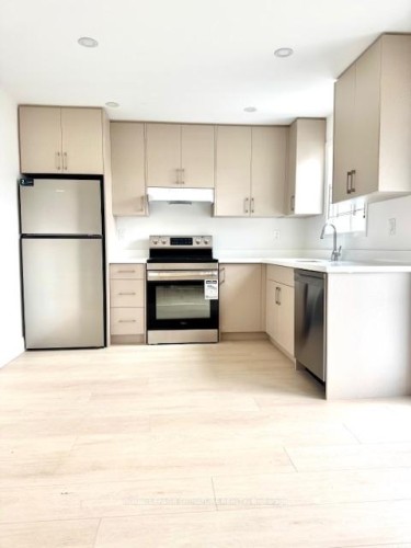 Main/Lower-115 Torrens Avenue, Toronto, ON - Indoor Photo Showing Kitchen
