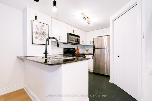 1602-28 Laidlaw Street, Toronto, ON - Indoor Photo Showing Kitchen With Stainless Steel Kitchen With Double Sink