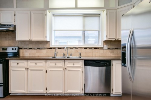 93 Searle Avenue, Toronto, ON - Indoor Photo Showing Kitchen With Stainless Steel Kitchen With Double Sink