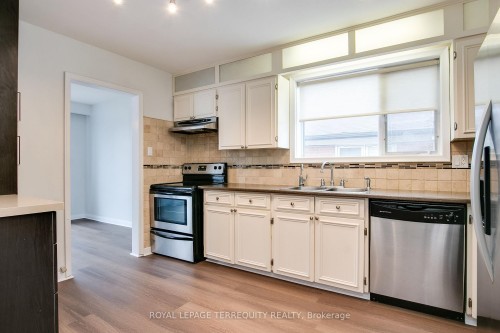 93 Searle Avenue, Toronto, ON - Indoor Photo Showing Kitchen With Stainless Steel Kitchen With Double Sink