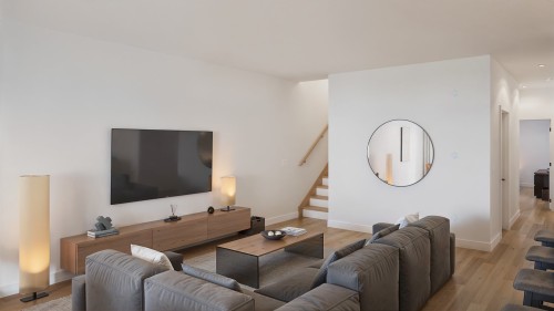 Salon - A-6269 3E Avenue, Montréal (Rosemont/La Petite-Patrie), QC - Indoor Photo Showing Living Room