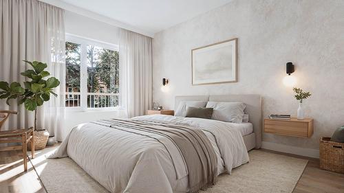 Bedroom - B-6269 3E Avenue, Montréal (Rosemont/La Petite-Patrie), QC - Indoor Photo Showing Bedroom