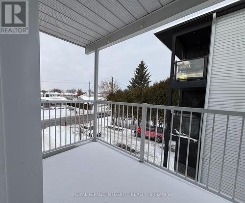 Private covered balcony - 3 - 2411 Page Road, Ottawa, ON - Outdoor With Balcony With Exterior