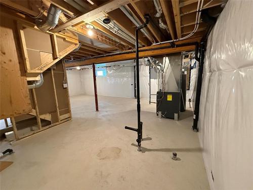109 Yolande Street, Winnipeg, MB - Indoor Photo Showing Basement