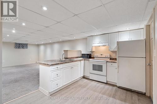 Kitchen & Living Area - Lower - 11 Broadmore Avenue, St. Catharines, ON - Indoor Photo Showing Kitchen