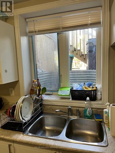 Bsmt 1 - 44 Regina Avenue, Toronto, ON - Indoor Photo Showing Kitchen With Double Sink
