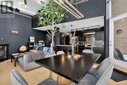 Beautiful open concept living and dinning space. - 