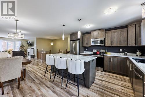 110 Acharya Drive, Paradise, NL - Indoor Photo Showing Kitchen With Double Sink With Upgraded Kitchen