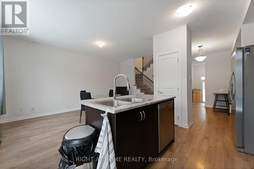 1022 Ballyhale Heights, Ottawa, ON - Indoor Photo Showing Kitchen With Double Sink