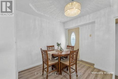 Virtually Staged - 5932 Carlton Avenue, Niagara Falls (Dorchester), ON - Indoor Photo Showing Dining Room