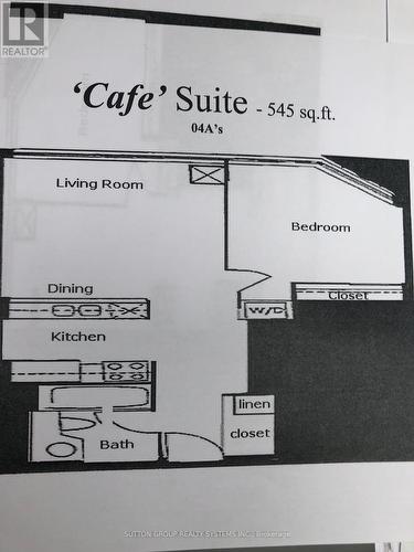 Layout - 1104A - 3605 Kariya Drive, Mississauga, ON - Other