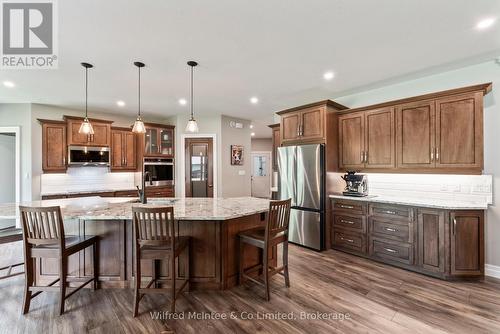 126 Forest Creek Trail, West Grey, ON - Indoor Photo Showing Kitchen With Upgraded Kitchen