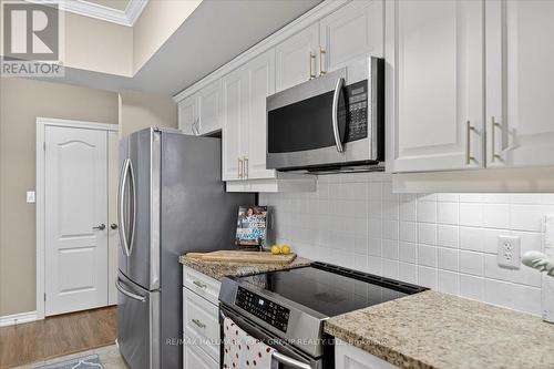 45 Ferndale Drive #211 Barrie - 211 - 45 Ferndale Drive S, Barrie, ON - Indoor Photo Showing Kitchen With Stainless Steel Kitchen With Upgraded Kitchen