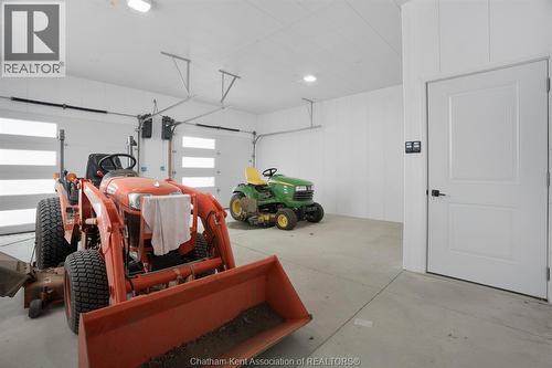 6511 Queens Line, Raleigh Township, ON - Indoor Photo Showing Garage