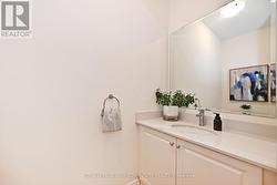 Main floor powder room - 