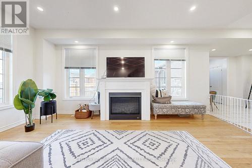 1173 Church Street N, Ajax, ON - Indoor Photo Showing Living Room With Fireplace