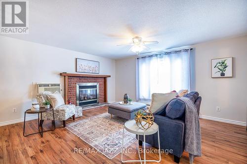 119 Wilmot Trail, Clarington (Bowmanville), ON - Indoor Photo Showing Living Room With Fireplace