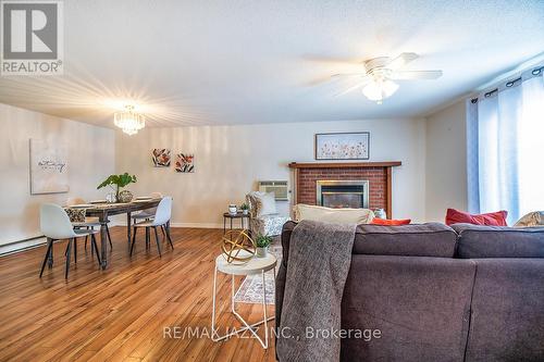 119 Wilmot Trail, Clarington (Bowmanville), ON - Indoor Photo Showing Living Room With Fireplace
